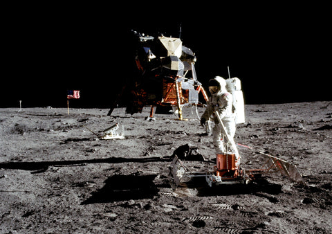 First moon walk in 1969