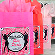 Personalised Hen Party Bags - Dancing Girls Design