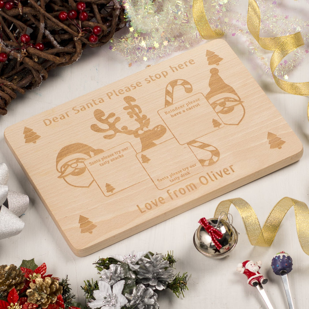 Personalised Santa Treat Plate