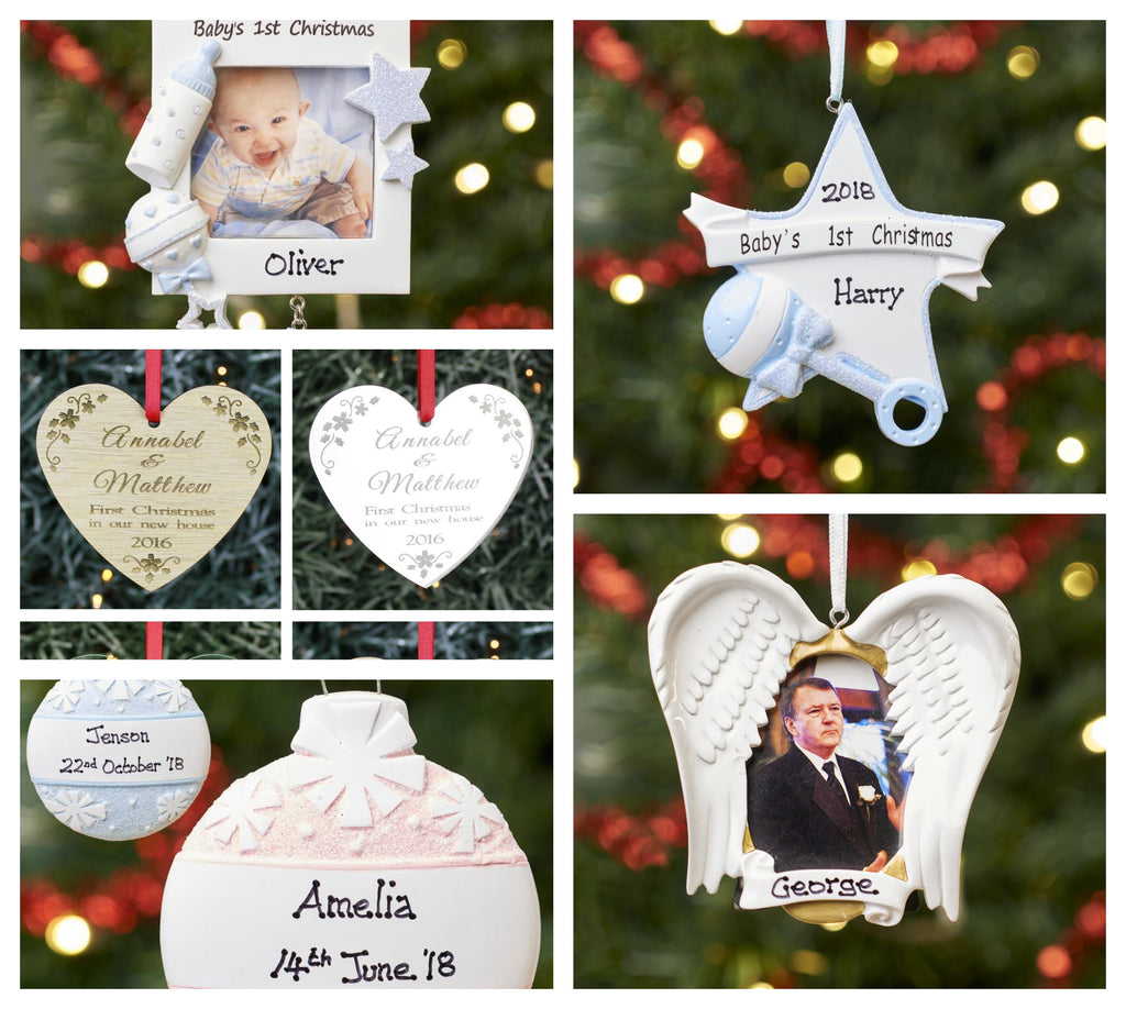 Personalised Christmas Tree Decorations