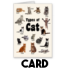 Cats are Cunts - Card