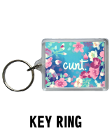 Flower Cunt - Key Ring