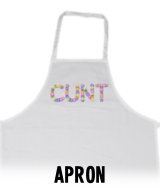 Flowery Cunt - Apron