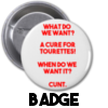 Cunt Badges