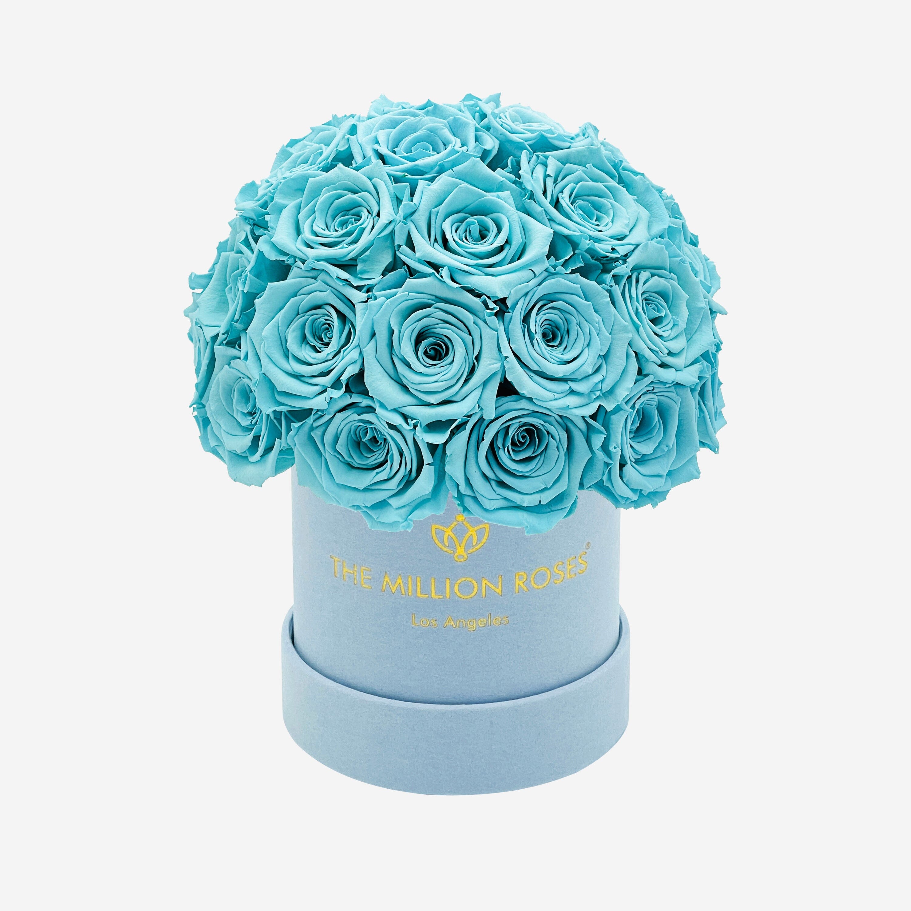 Basic Light Blue Suede Superdome Box Tiffany Blue Roses The Million