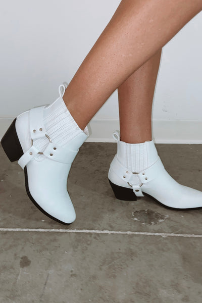 Billini Udella Bootie In White • Shop 