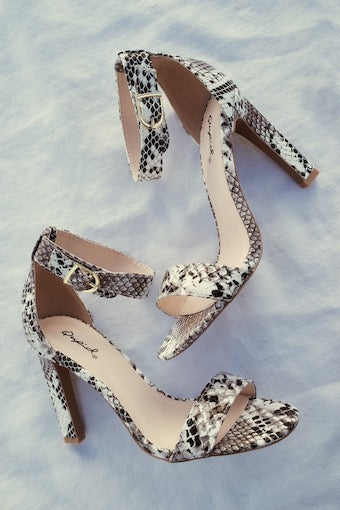 Irresistable Snakeskin Heels • Shop 