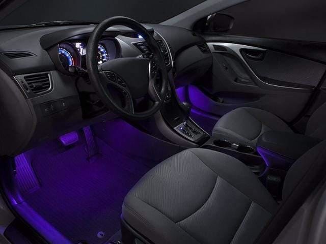 LED Lights to illuminate the Interior of Car