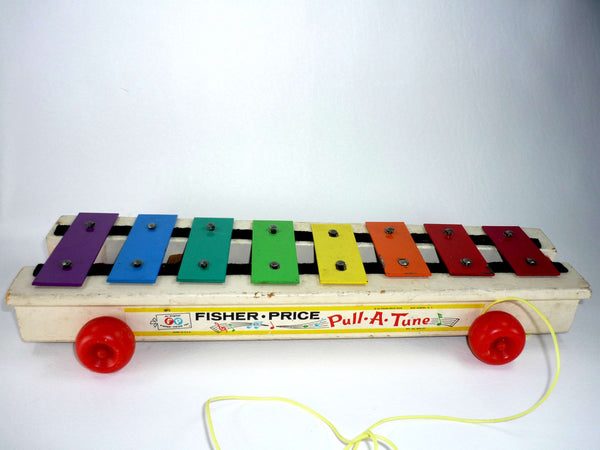 Vintage Fisher Price Toy Pull a Tune 