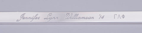 Engraving on William & Mary Bracelet
