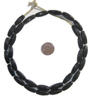 Black Bohemian Fulani Glass Beads - The Bead Chest
