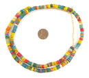 Rainbow Medley Kakamba Prosser Beads (7mm) - The Bead Chest