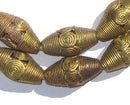 Brass Filigree Beads, Bicone Design - The Bead Chest