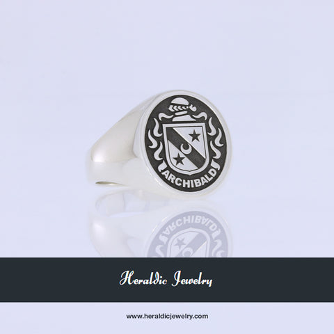 Archibald family crest ring