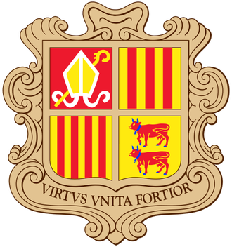National Arms, part 12, Andorra.