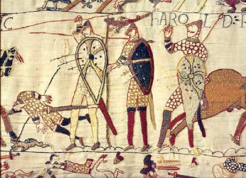 Bayeux tapestry, the death of Harold