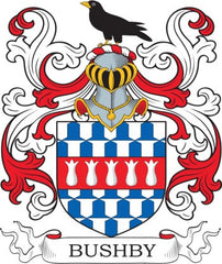 Bushby family crest