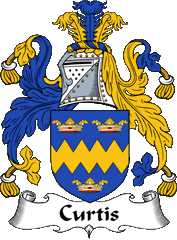 Curtis family crest