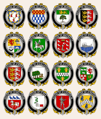 Irish coat of arms