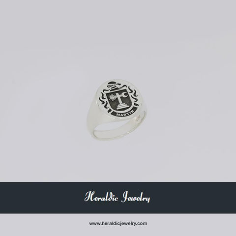 Martin crest ring