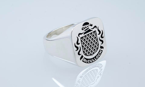 McCulloch family crest ring