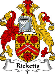 Ricketts family crest
