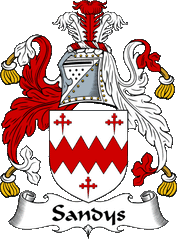 Sandys family crest