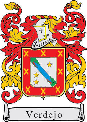 Verdejo family crest