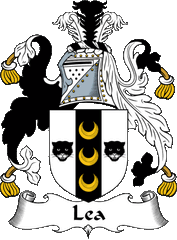 Lea family crest