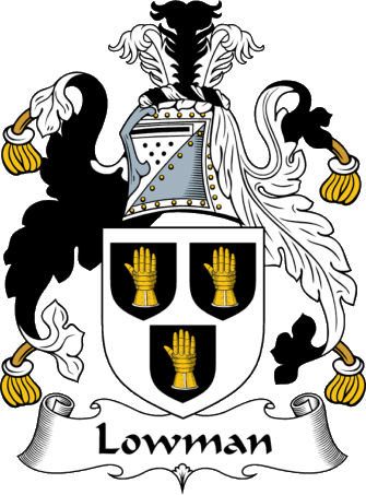 Lowman family crest
