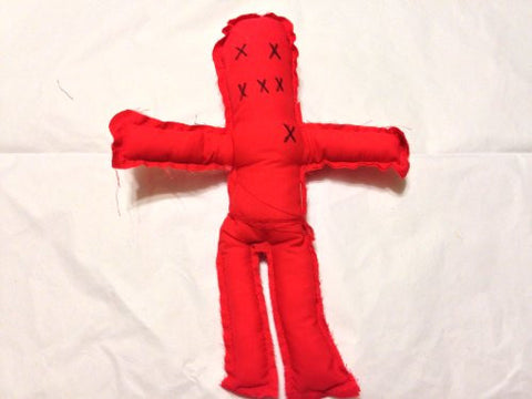 Poppets, RED, Hand-made by Witches in accordance to the color and moon phase.