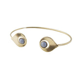 Aliquo handmade Art Deco inspired bracelet in grey