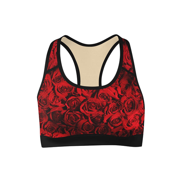 rose sports bra