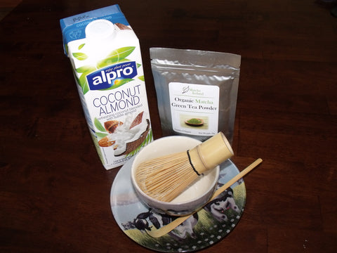 Almond and Coconut Milk Matcha