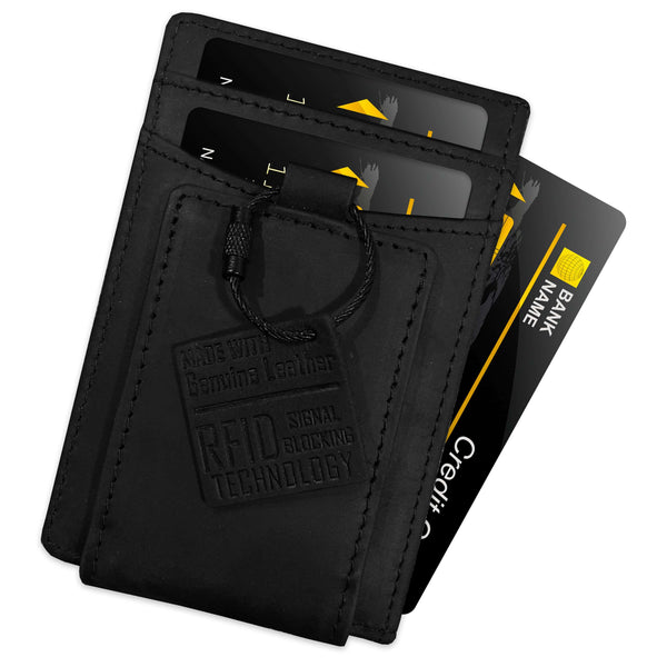 designer money clip card case