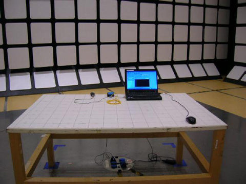 Radiated Emission Test Setup - Front View