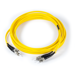 16ft (5m) LSZH Fibre Optic Patch Cord - SM / ST-ST - Yellow