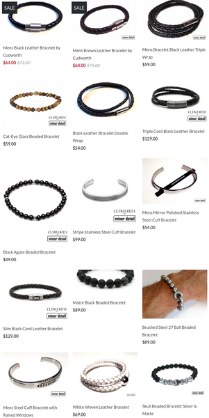 Jewellery for Men Bracelets