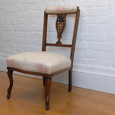 antique nursing chair