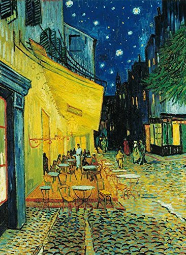 Van Gogh: Cafe Terrace at Night - 1000pc Jigsaw Puzzle By Clementoni