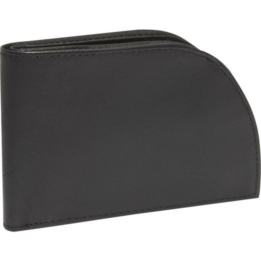 Men's Leather Front-Pocket Wallet (Black)