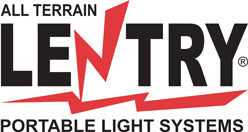 All-terrain Lentry Portable Scene Lighting Systems logo