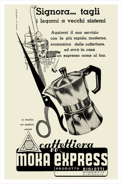 Vintage Bialetti Advertisement