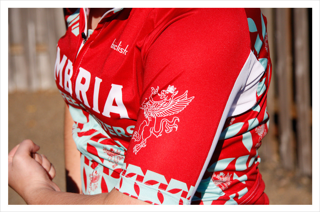 UMBRIA cycling jersey