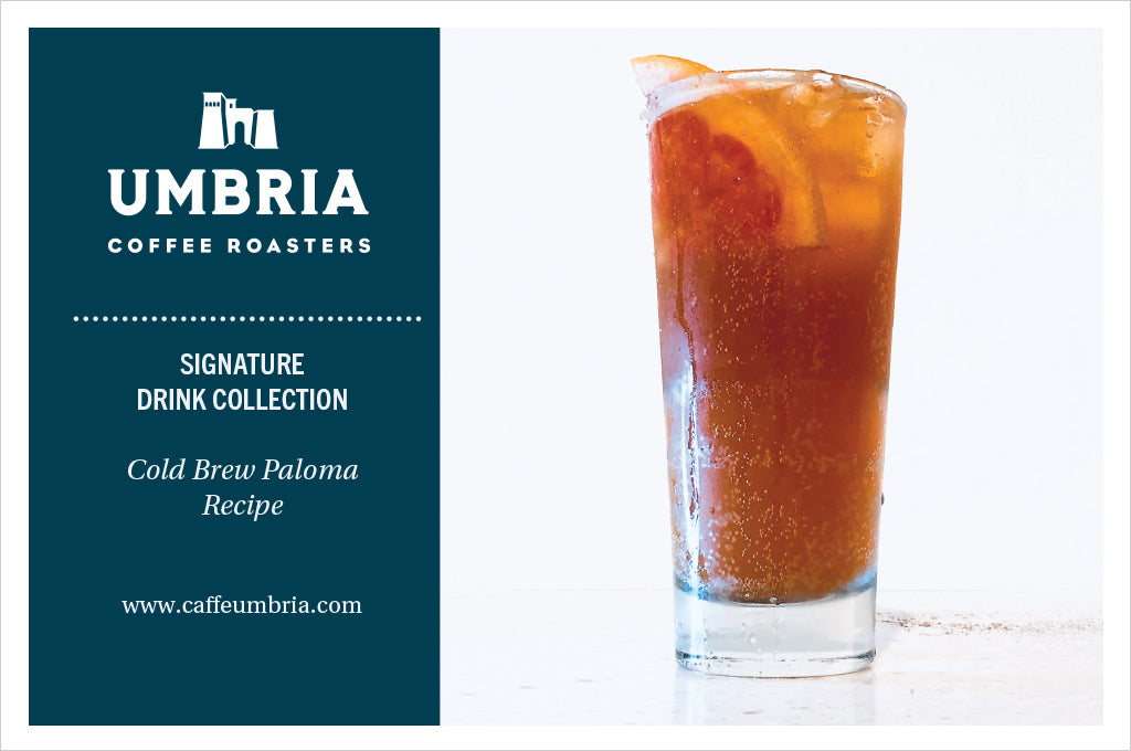 Caffe Umbria Signature Drink Collection - Cold Brew Paloma