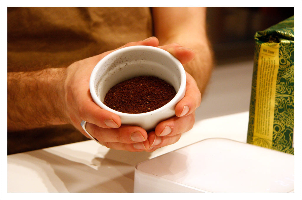 Caffe Umbria - grind your coffee for the Hario V60