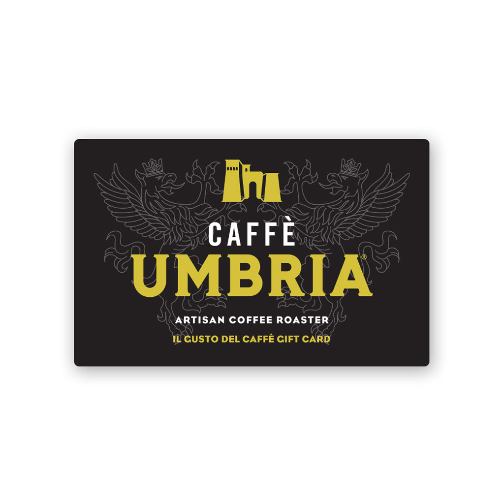 Cafe Gift Card CaffeUmbria