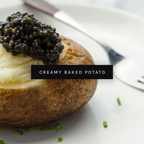 Caviar Baked Potato by ROE Caviar