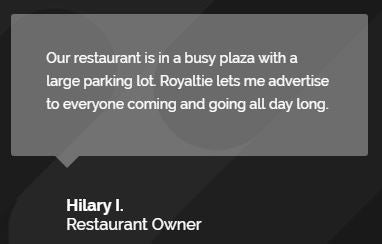 Royaltie-testimonial-bluetooth-beacon-gem-marketing-restaurant-food-truck
