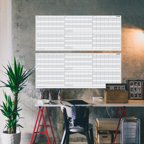 Project management tools wall calendar